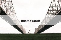 包含SEO大阪的词条