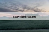 莱芜门户网站定制（莱芜 网站）