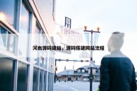 河南源码建站，源码搭建网站流程