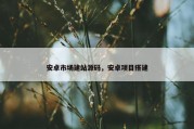 安卓市场建站源码，安卓项目搭建