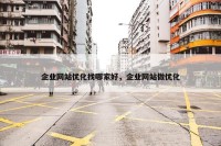 企业网站优化找哪家好，企业网站做优化