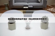 衡水规划局网站开发区（衡水规划局领导班子）