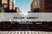 安吉seo公司？ 安吉网站优化？