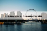 西宁高端网站开发公司，西宁高端网站开发公司排名