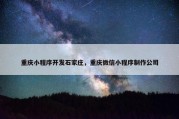 重庆小程序开发石家庄，重庆微信小程序制作公司