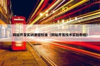 网站开发实训课程标准（网站开发技术实验教程）