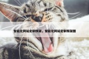 智能化网站定制框架，智能化网站定制框架图