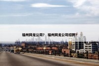 福州网龙公司？ 福州网龙公司招聘？