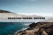 西安抖音公司推广网站有哪些，西安抖音地推