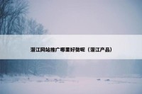 潜江网站推广哪里好做呢（潜江产品）