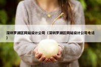 深圳罗湖区网站设计公司（深圳罗湖区网站设计公司电话）
