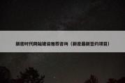 新密时代网站建设推荐咨询（新密最新签约项目）
