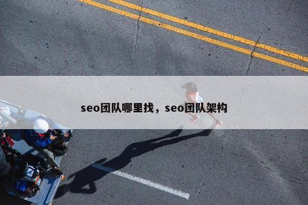 seo团队哪里找，seo团队架构