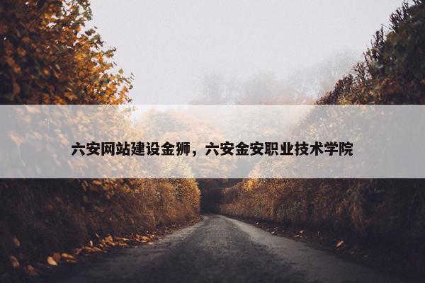 六安网站建设金狮，六安金安职业技术学院