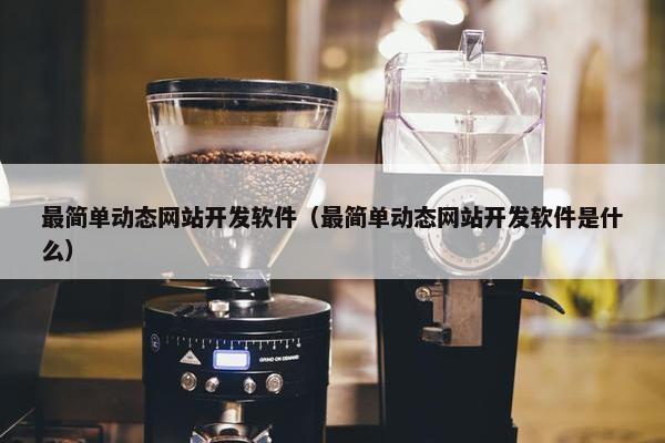 最简单动态网站开发软件（最简单动态网站开发软件是什么）