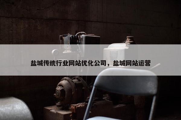 盐城传统行业网站优化公司，盐城网站运营