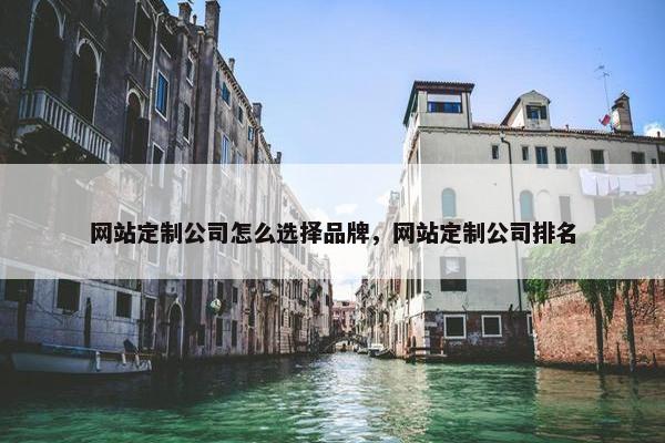 网站定制公司怎么选择品牌，网站定制公司排名