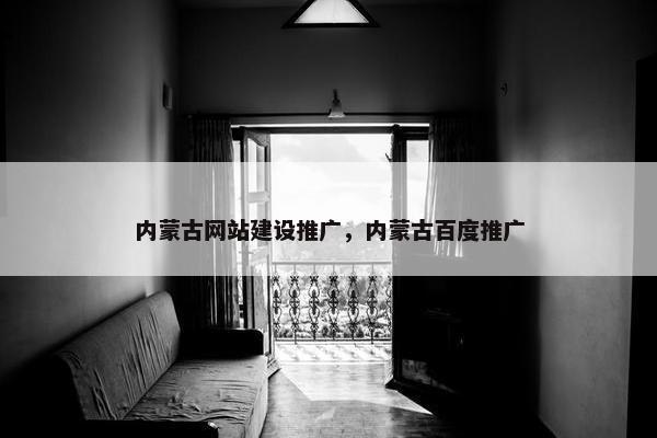 内蒙古网站建设推广，内蒙古百度推广