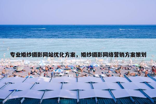 专业婚纱摄影网站优化方案，婚纱摄影网络营销方案策划