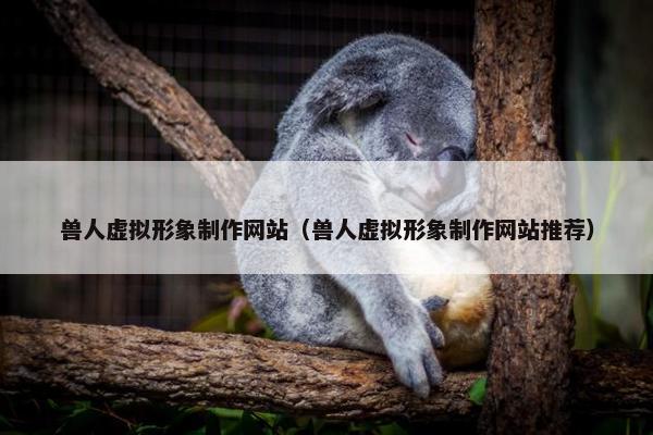 兽人虚拟形象制作网站（兽人虚拟形象制作网站推荐）