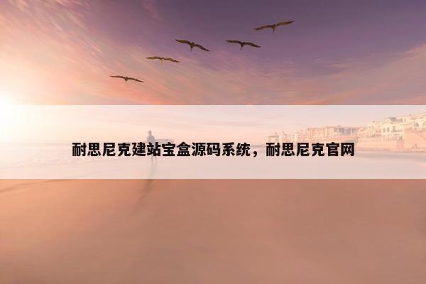 耐思尼克建站宝盒源码系统，耐思尼克官网