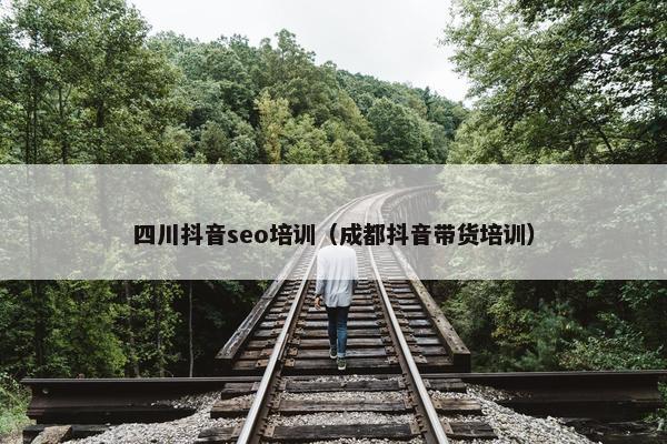 四川抖音seo培训（成都抖音带货培训）