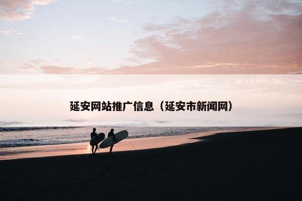延安网站推广信息（延安市新闻网）