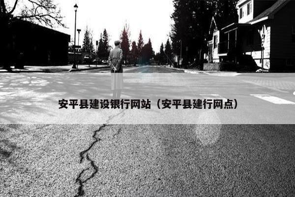 安平县建设银行网站（安平县建行网点）