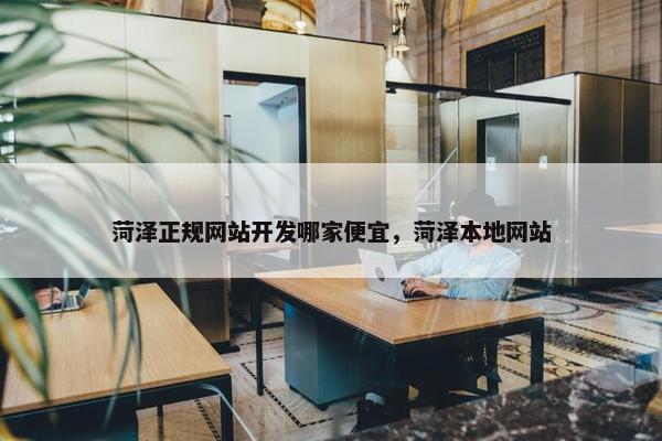 菏泽正规网站开发哪家便宜，菏泽本地网站