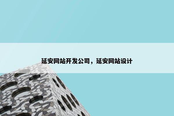 延安网站开发公司，延安网站设计