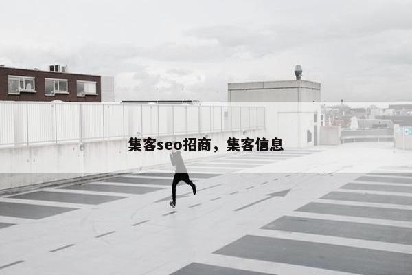 集客seo招商，集客信息